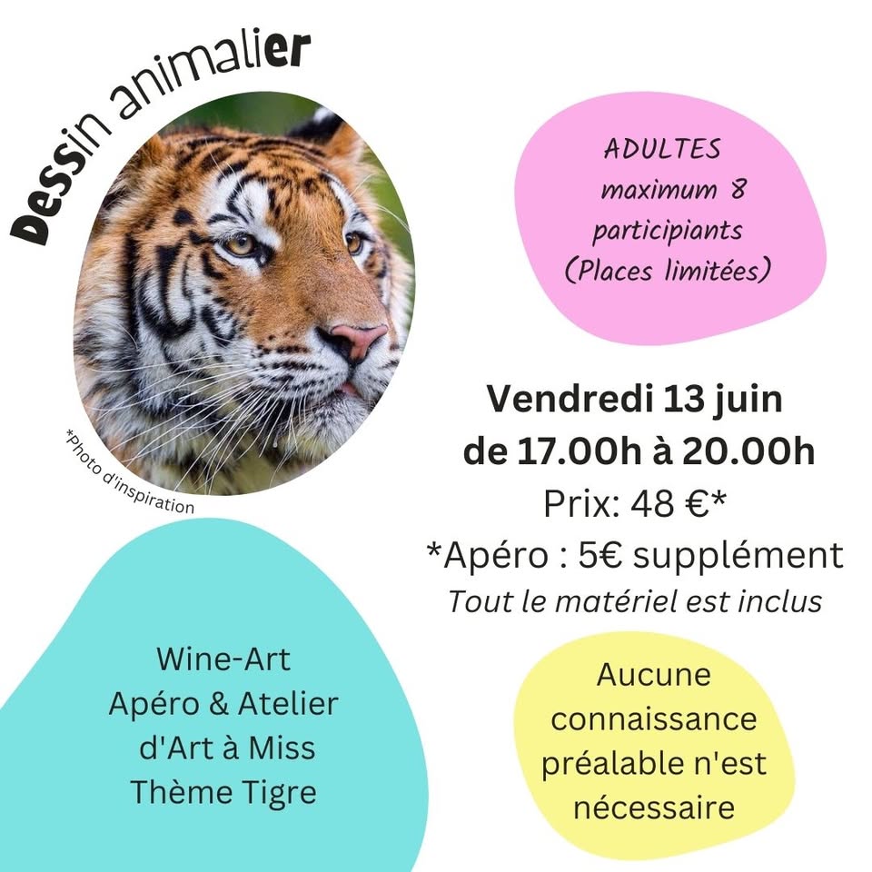 Wine-Art - Animal Drawing