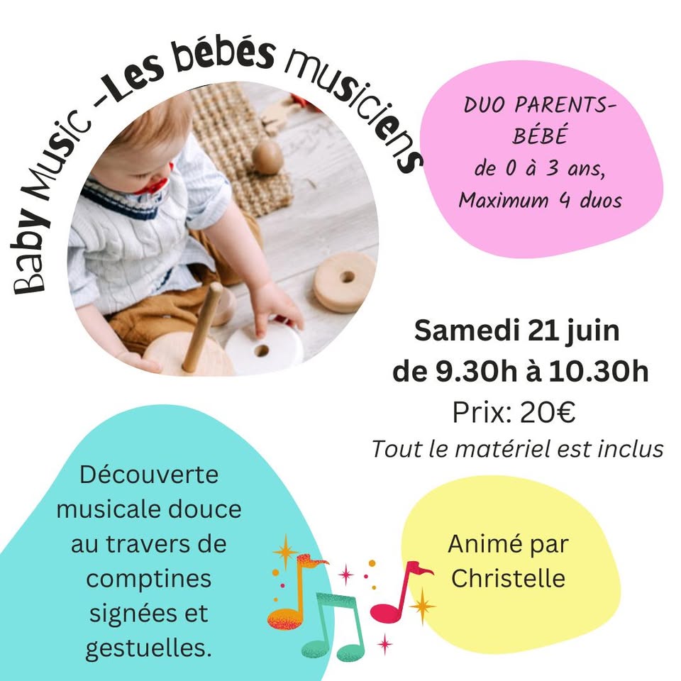 Fête de la musique ! Les bébés musiciens