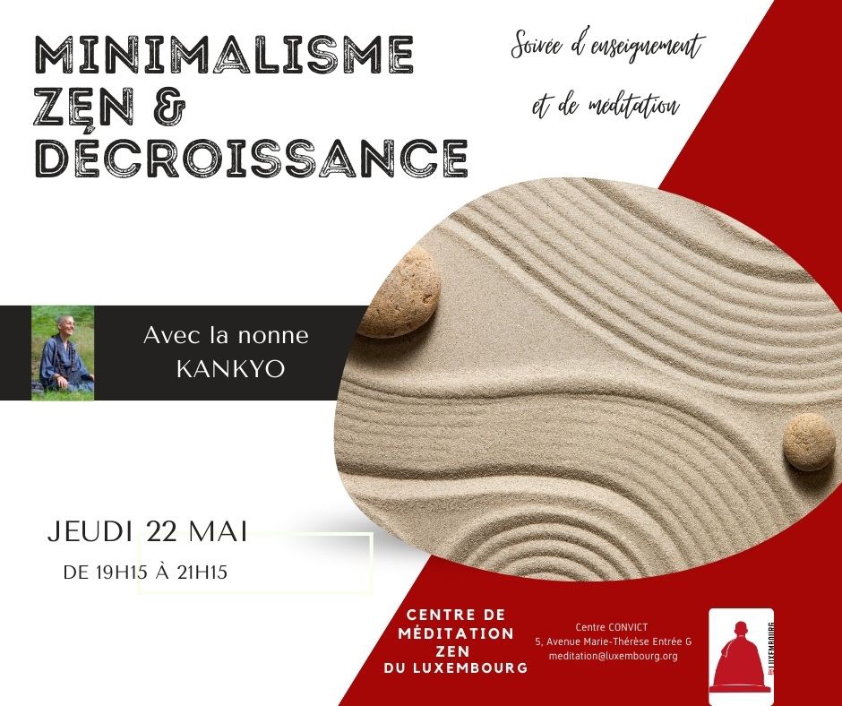 Minimalisme Zen & décroissance