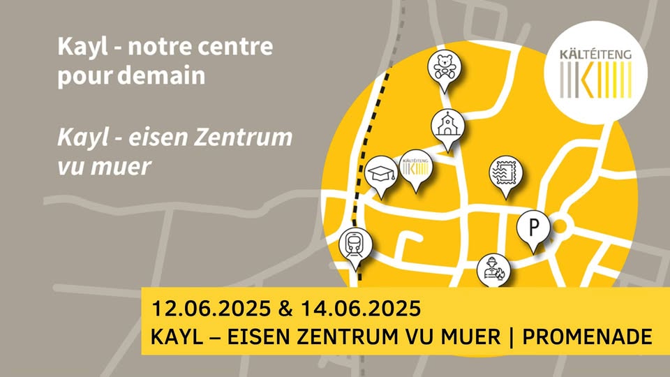 Kayl – Notre centre pour demain | Promenade