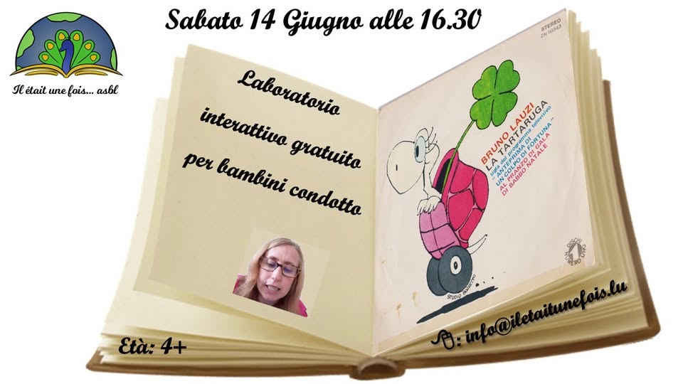 Atelier interactif gratuit pour enfants (3+) animé par Giusy