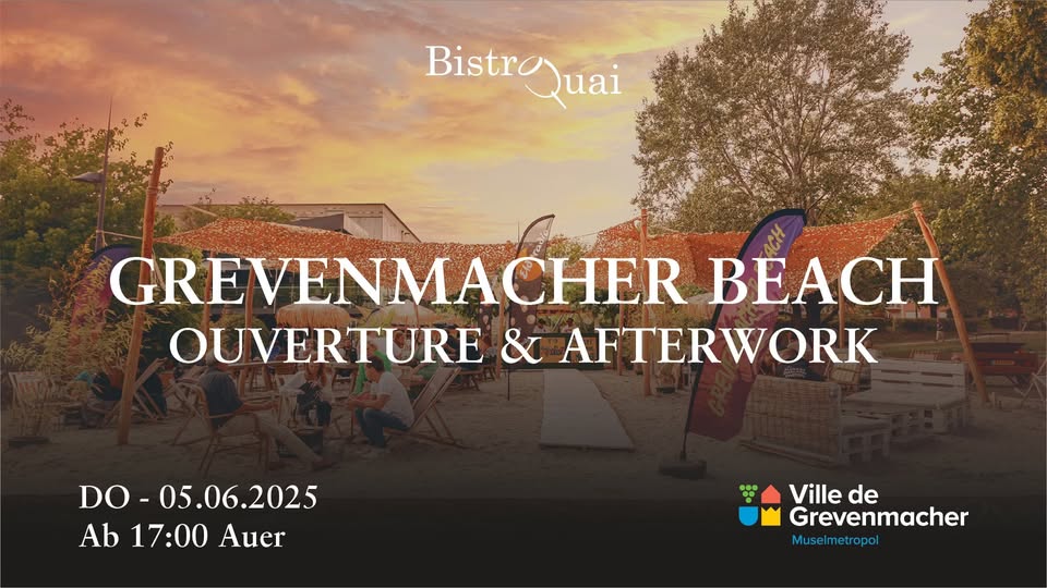 Grevenmacher Beach Opening and Afterwork