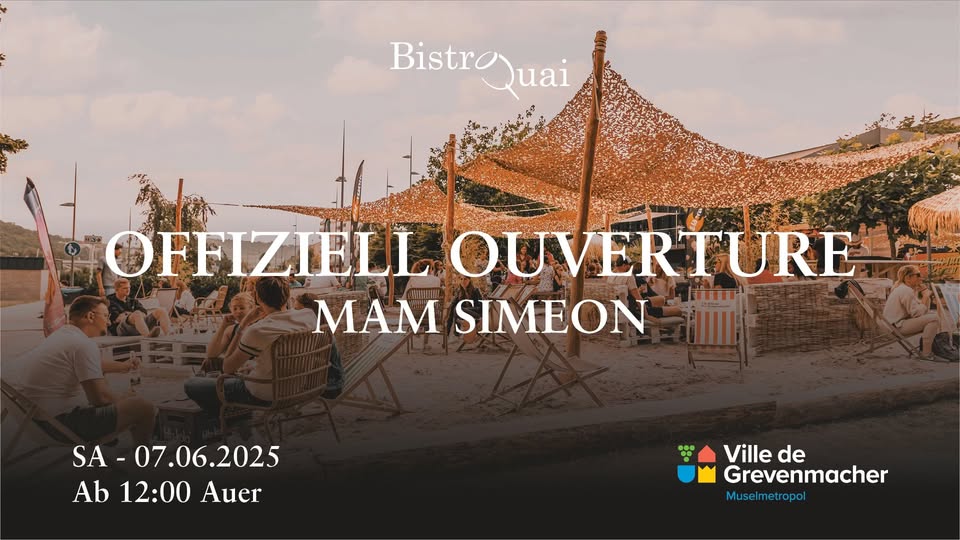 Plage de Grevenmacher - Ouverture officielle