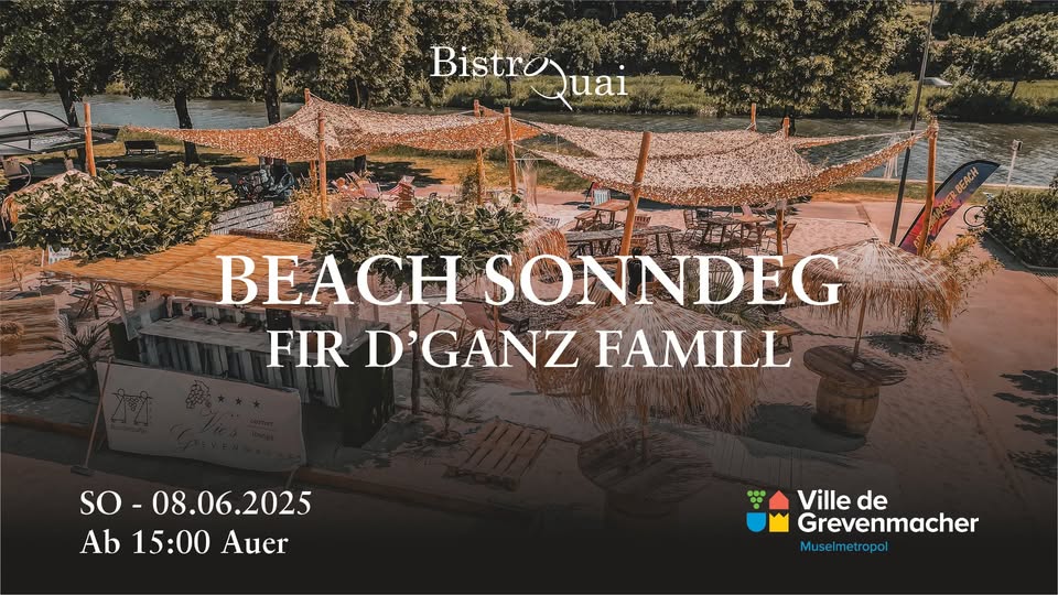 Grevenmacher Beach Sunday