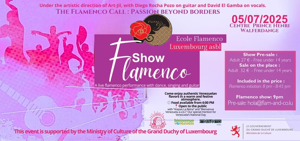 Spectacle Flamenco : L'appel du Flamenco - Passion sans frontières