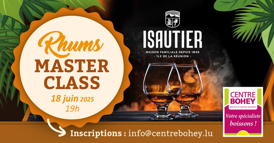 Masterclass Rhums Isautier