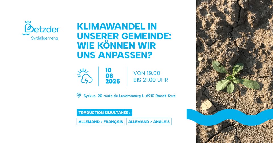 Climate adaptation in our municipality