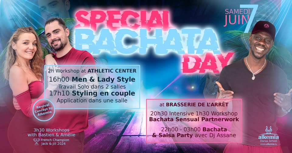 Special Bachata Day in Luxembourg with Bastien & Amelie