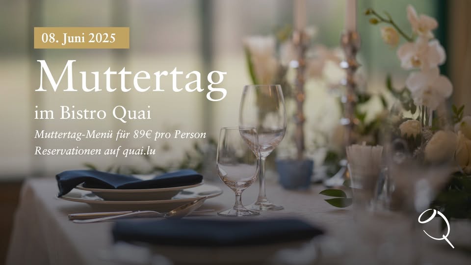 Mother's Day at Bistro Quai