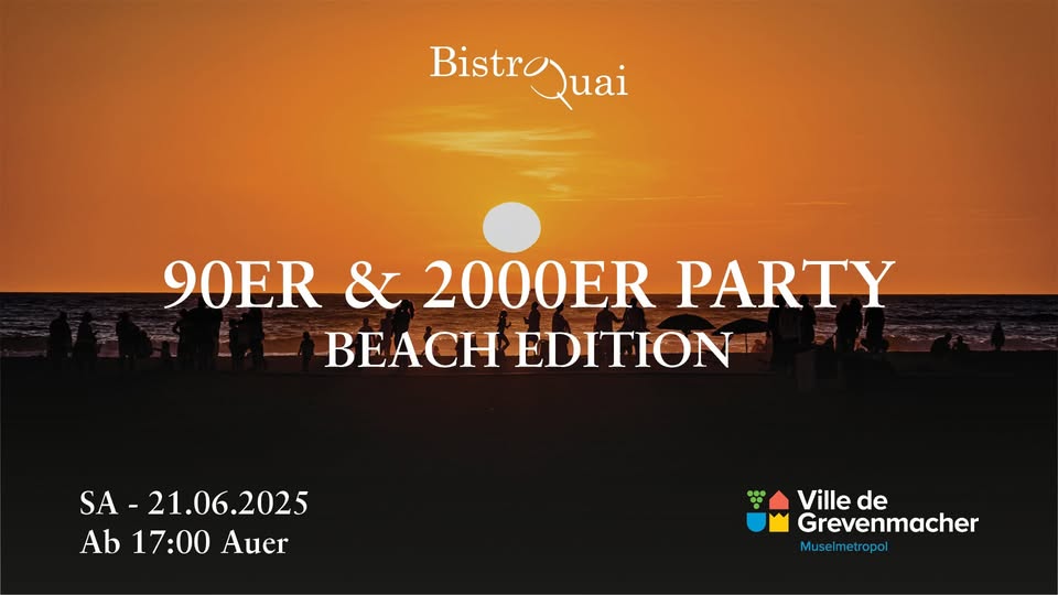 90s & 2000s Party - Beach Edition