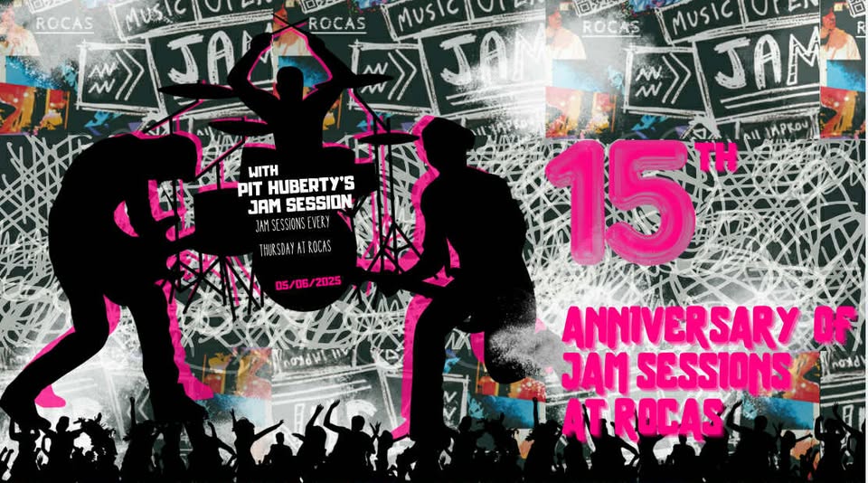 Rocas: 15th Anniversary of Jam Sessions!