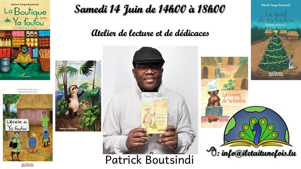 Patrick Boutsindi - Reading Workshop and Book Signing