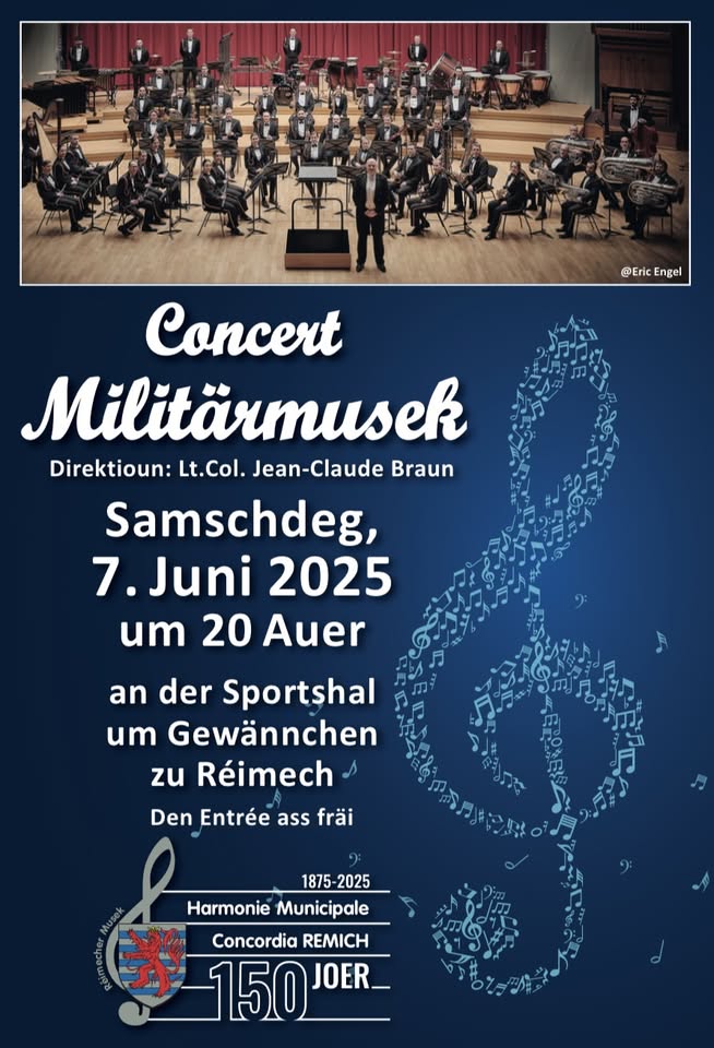 Concert par la musique militaire