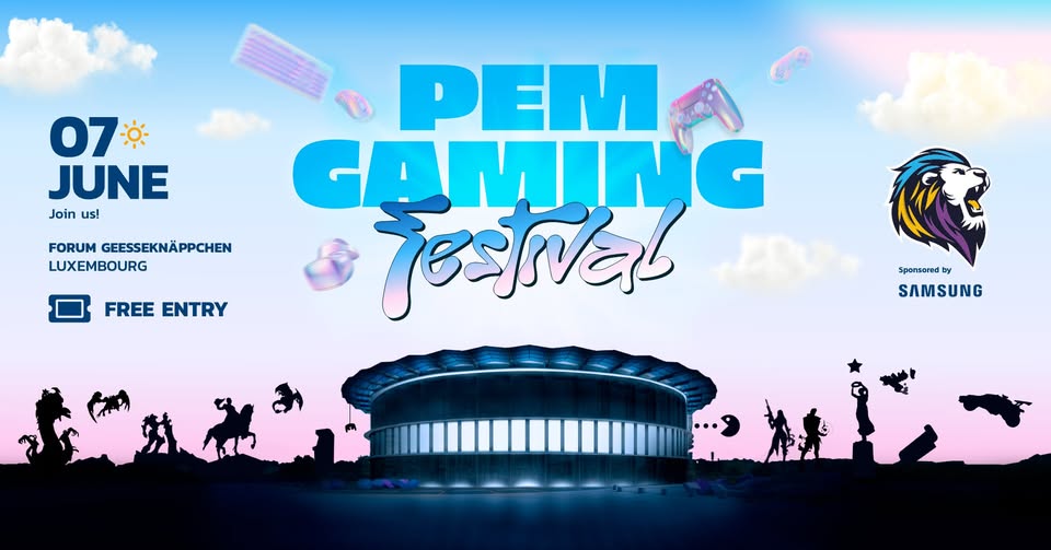PEM Gaming Festival (100% GRATUIT) - VR, Freeplay, Esport, Rétro...