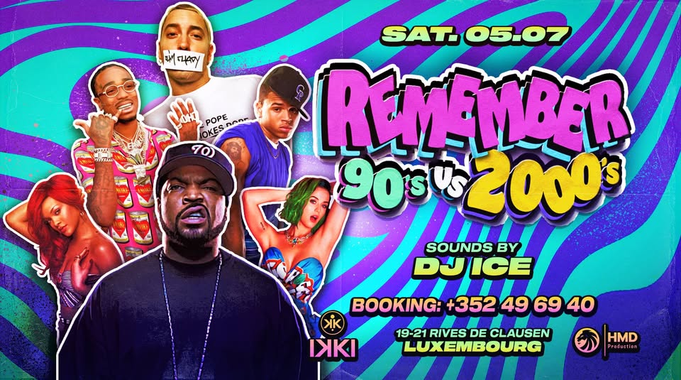 Remember 90s 2000s at IKKI Luxembourg