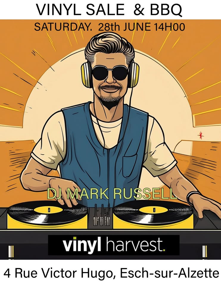Vinyl Sale & BBQ