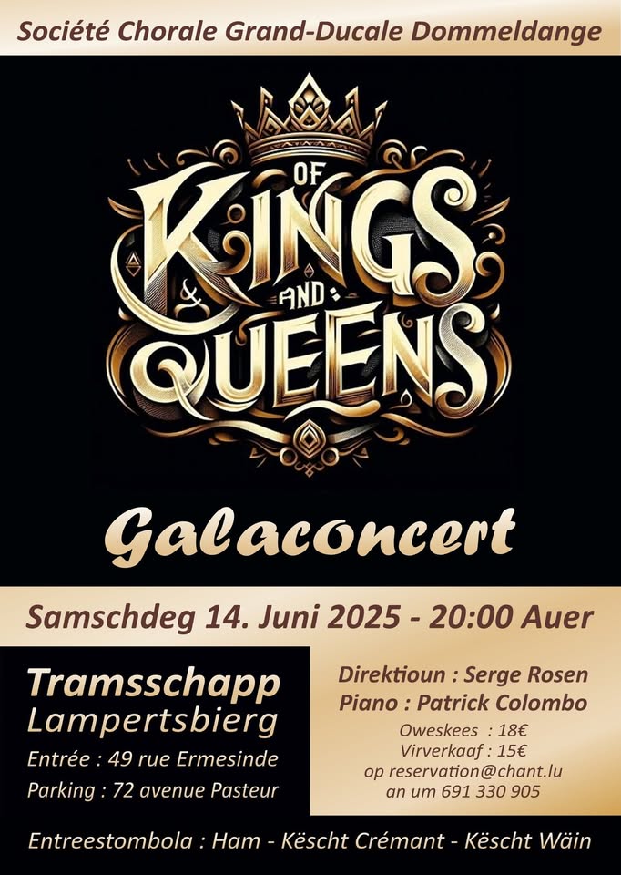 Concert de gala 'Of Kings and Queens'