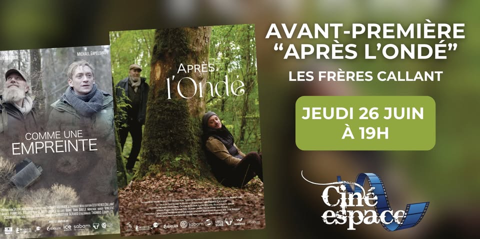 Avant-première Après l'ondé - Les frères Callant
