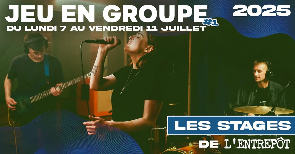 Jeu en groupe #1 - Stage été 2025 à Les Ateliers de L'Entrepôt, Arlon