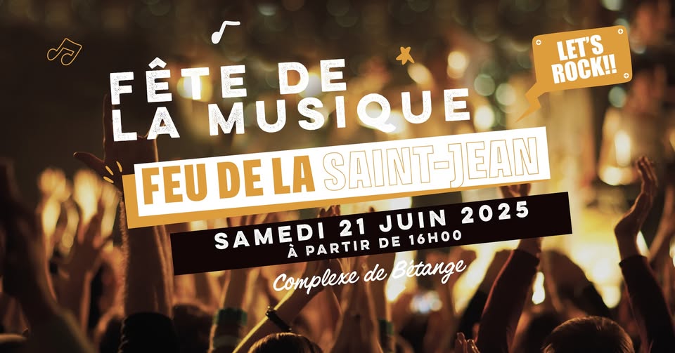 Music Festival and Saint John's Bonfire in Florange