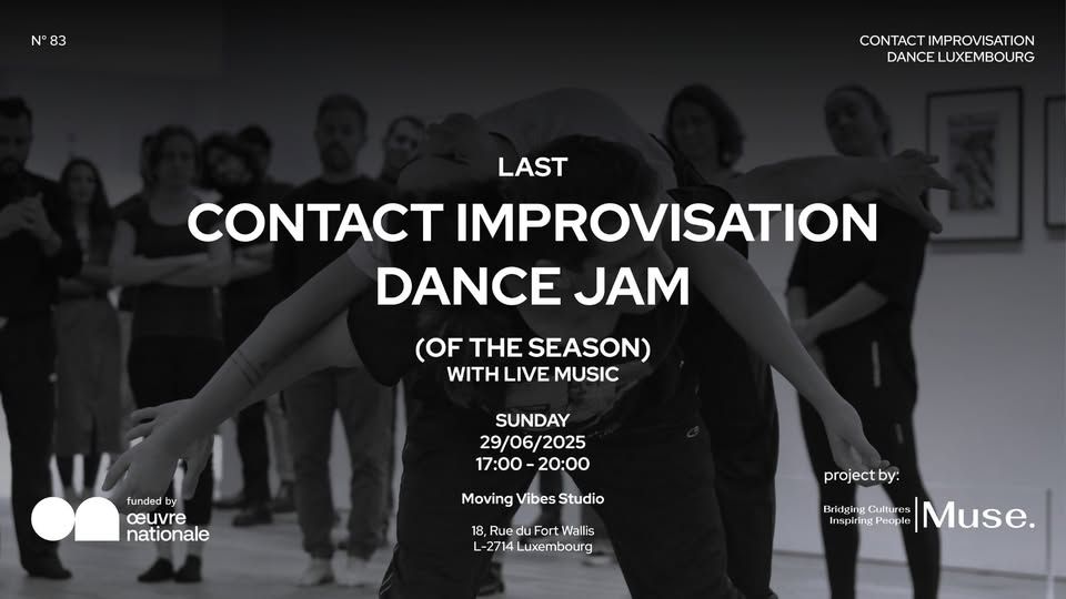 Dernière Jam de Danse Contact Improvisation avec Musique Live de la saison