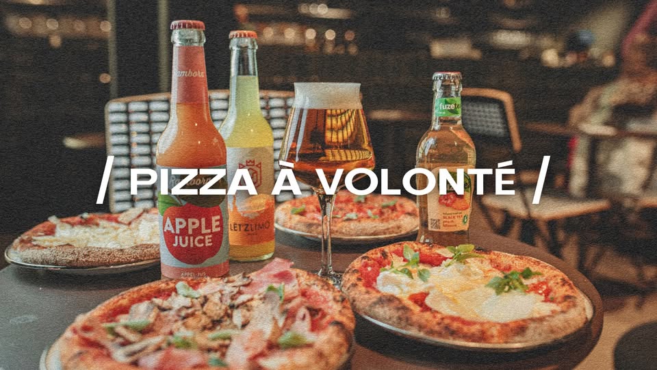 Soirée pizza à volonté
