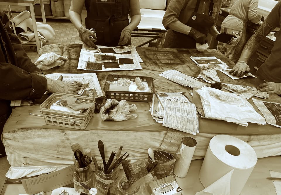 Exposition cours de gravure