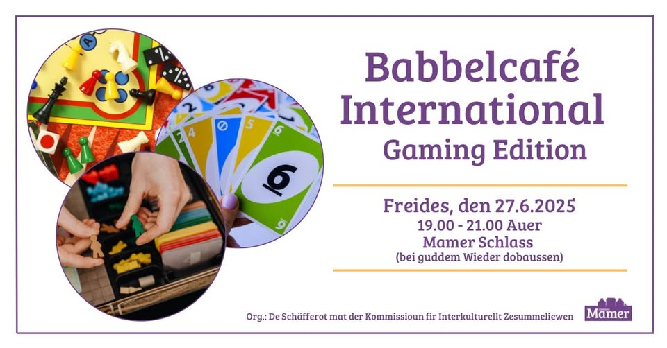 Babbelcafé - Gaming Edition