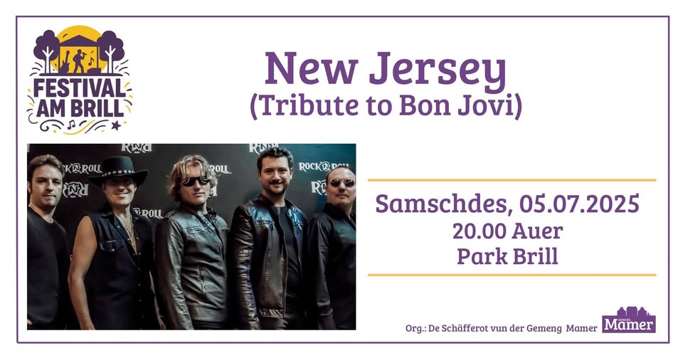 Festival am Brill: New Jersey - Tribute to Bon Jovi