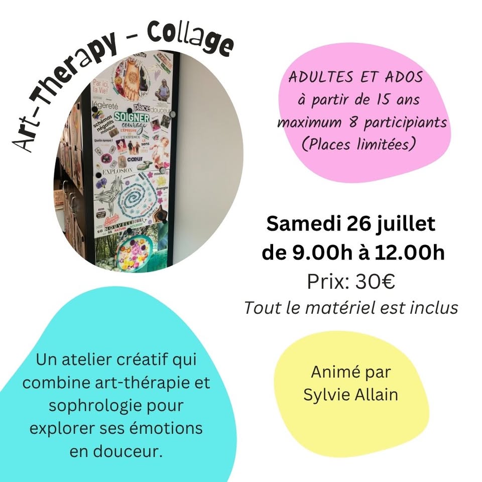 Collage - Art thérapie & Sophrologie