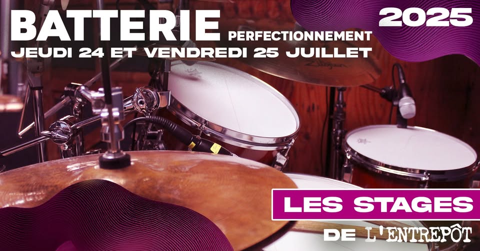 Drums (advanced) - Summer 2025 course