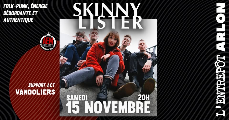 Skinny Lister + Vandoliers - folk punk