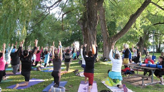 Sunset Yoga in the Park (All Levels)