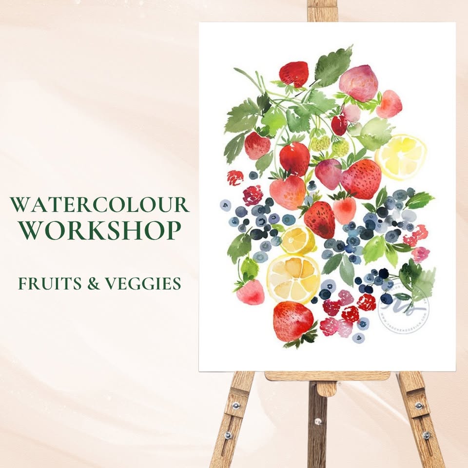 Atelier d'Aquarelle Fruits & Légumes