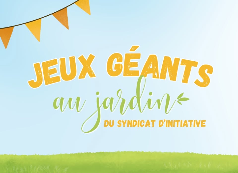 Jeux géants au jardin
