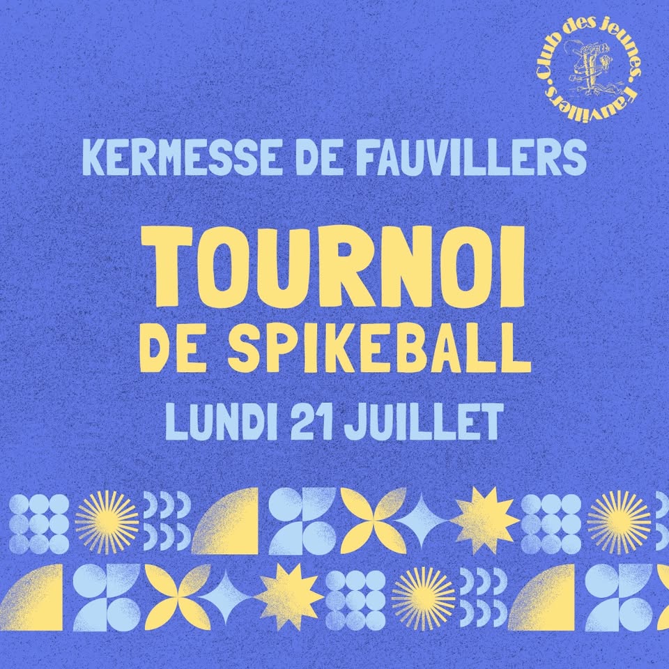 Tournoi de Spikeball - Kermesse de Fauvillers