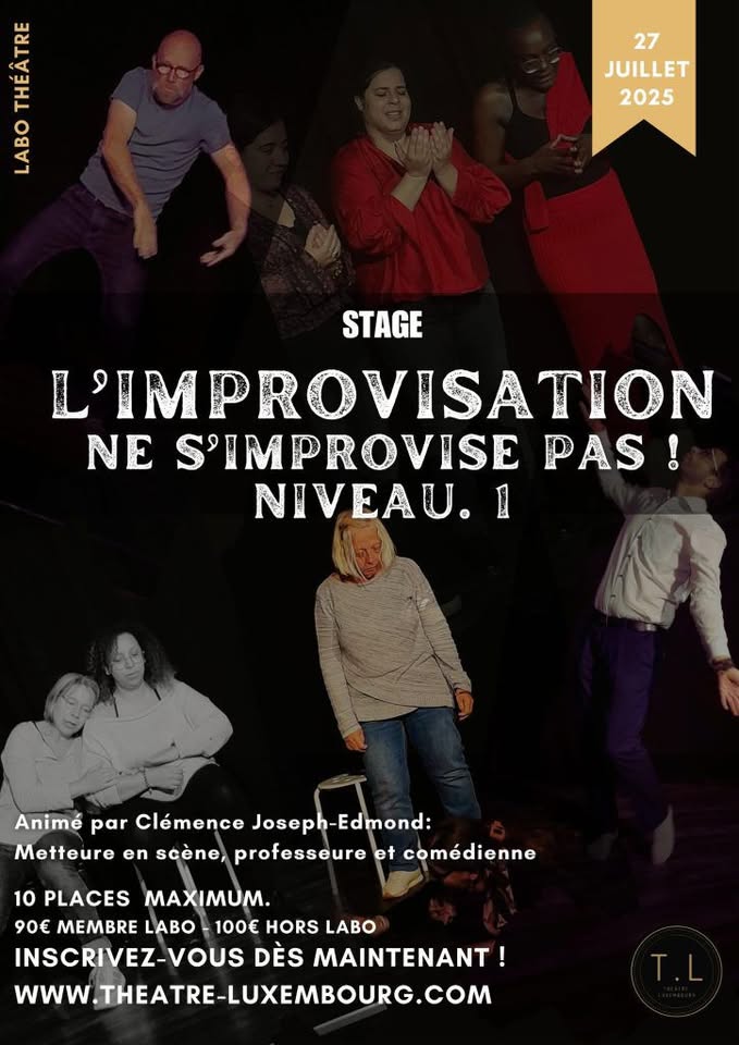 Workshop - Improvisation Doesn’t Improvise Itself! - Level 1