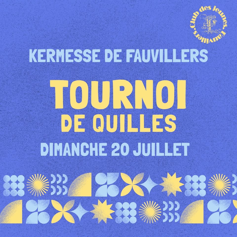 Tournoi de quilles - Kermesse de Fauvillers
