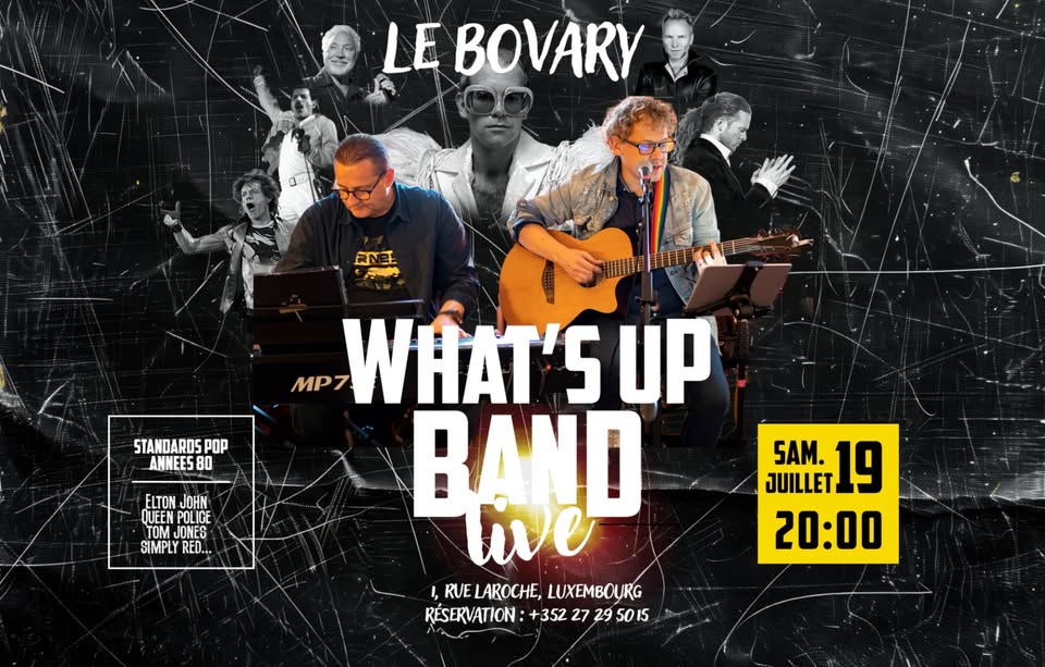 What’s Up Band Live at Bovary