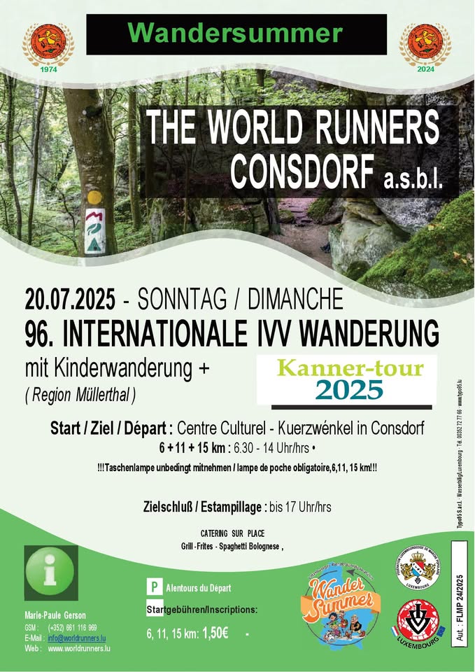 IVV FLMP Consdorf Hike + Children's Tour