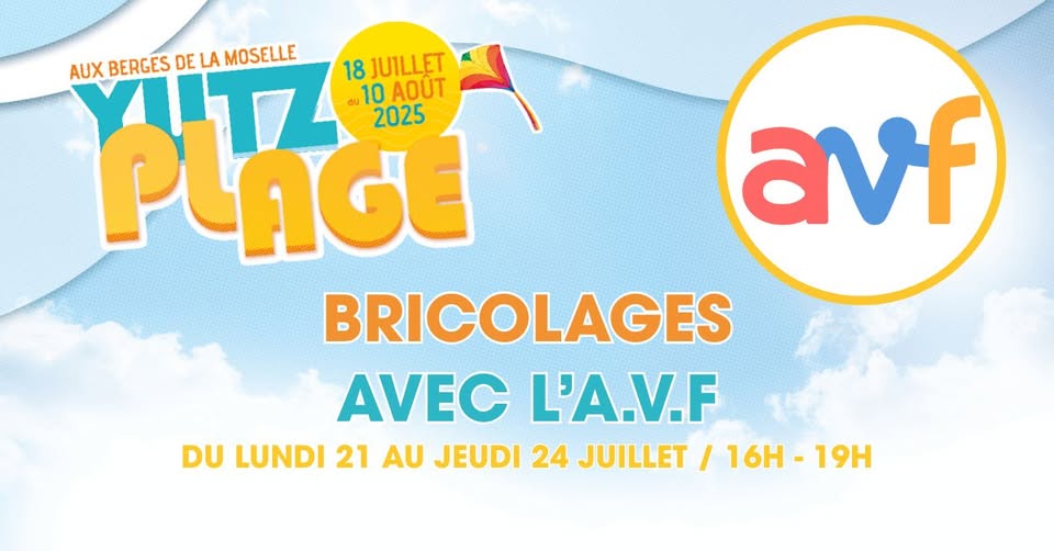 Yutz Plage: Crafts with the A.V.F