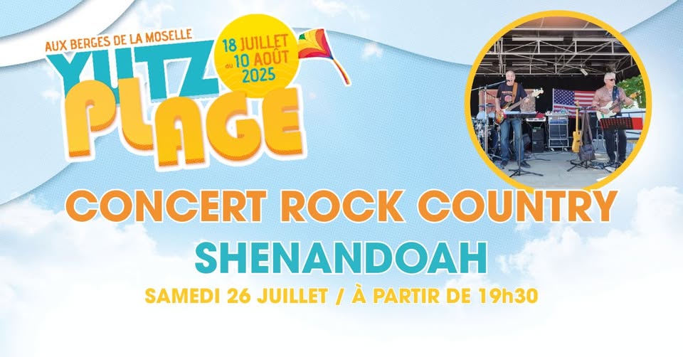 Yutz Plage: Shenandoah - Rock Country Concert