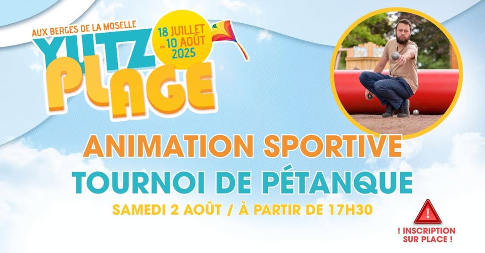 Pétanque Tournament at Yutz Beach