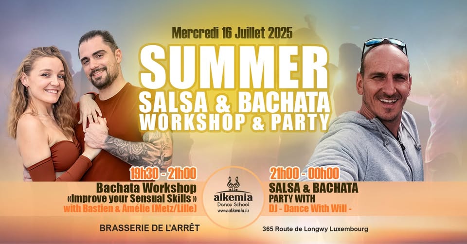 Our Summer Salsa & Bachata Wednesdays