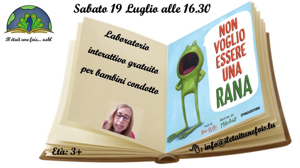 Free Interactive Workshop for Children (3+) hosted by Giusy