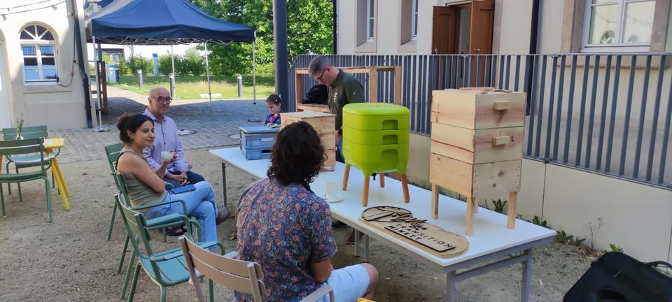 Atelier de fabrication de lombricomposteur à Facilitec
