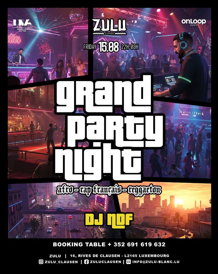 Grand Party Night - Zulu Clausen