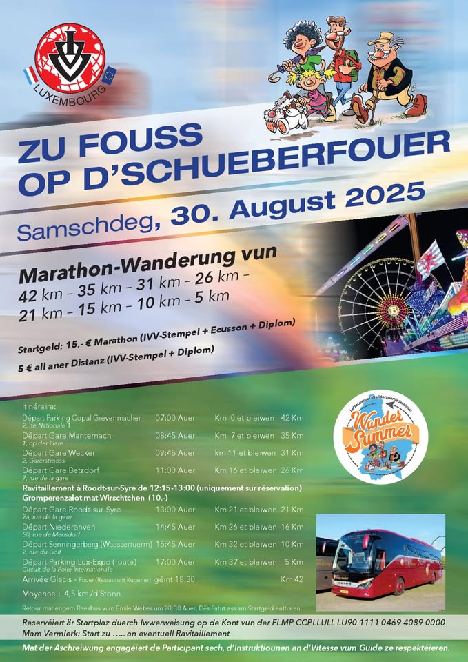 Walking Marathon in Grevenmacher