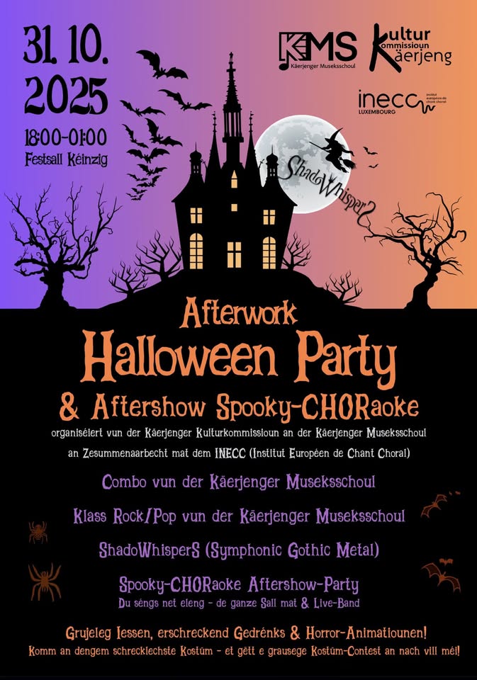 Halloween Party et Aftershow Spooky-CHORaoke