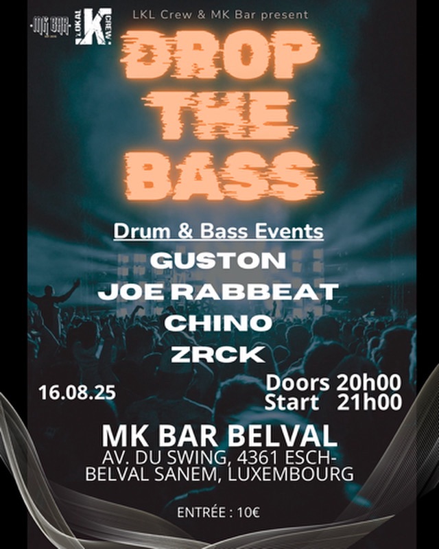 Drop The Bass - Drum & Bass Event with LKL Crew